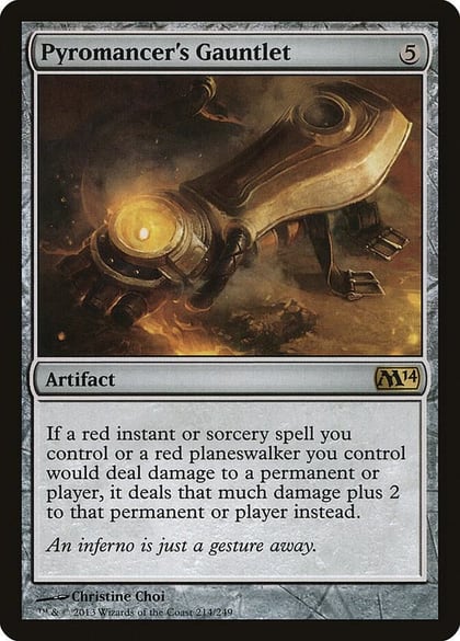 Pyromancer's Gauntlet, Magic 2014 (M14) 214