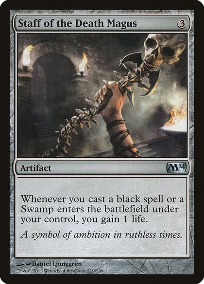 Staff of the Death Magus, Magic 2014 (M14) 219
