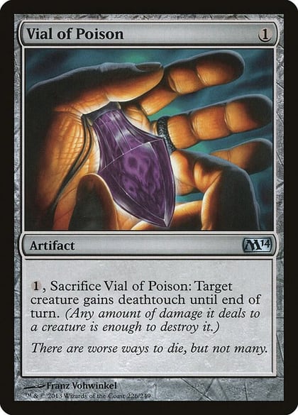 Vial of Poison, Magic 2014 (M14) 226