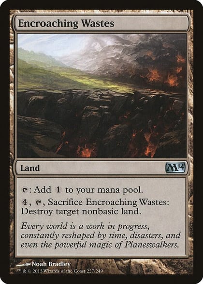 Encroaching Wastes, Magic 2014 (M14) 227