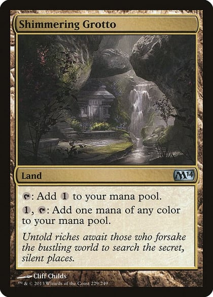 Shimmering Grotto, Magic 2014 (M14) 229