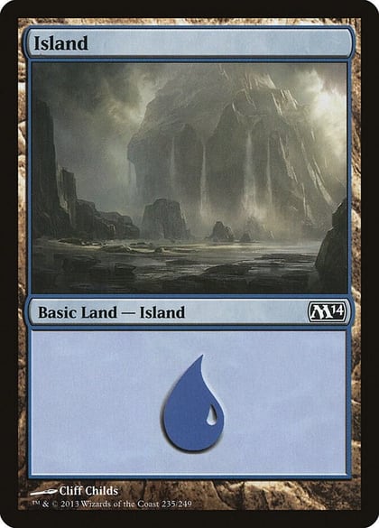 Island (235), Magic 2014 (M14) 235