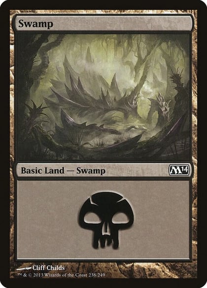 Swamp (238), Magic 2014 (M14) 238