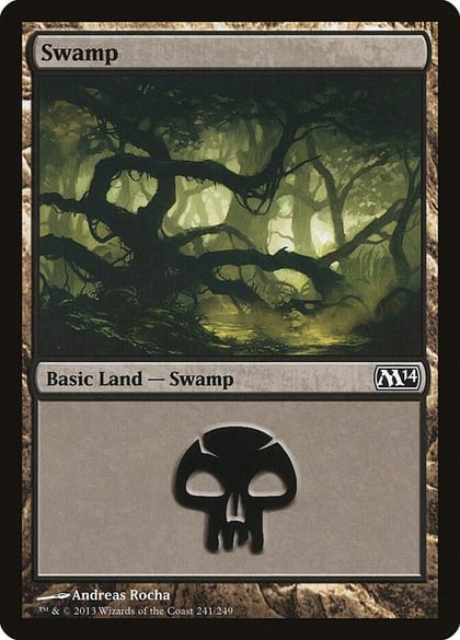 Swamp (241), Magic 2014 (M14) 241