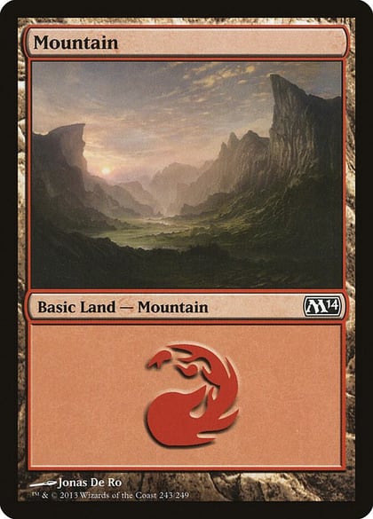 Mountain (243), Magic 2014 (M14) 243