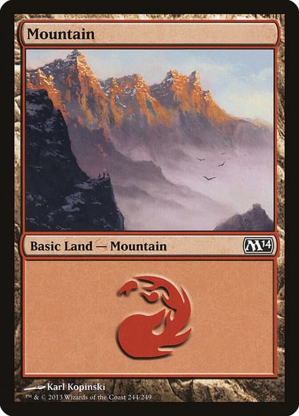 Mountain (244), Magic 2014 (M14) 244