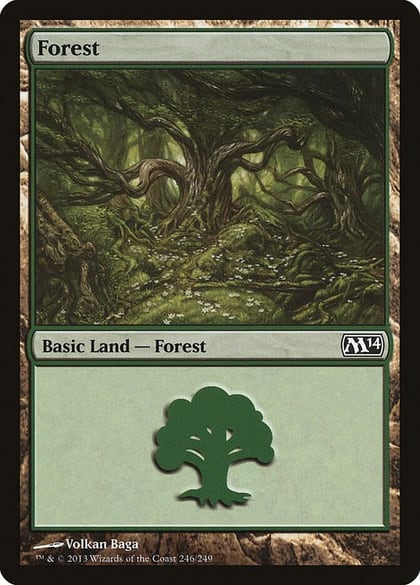 Forest (246), Magic 2014 (M14) 246