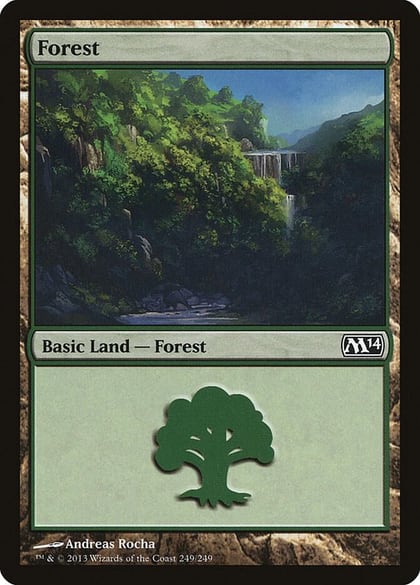 Forest (249), Magic 2014 (M14) 249