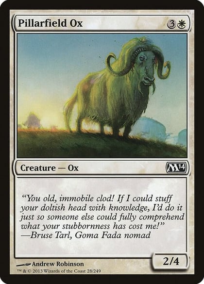 Pillarfield Ox, Magic 2014 (M14) 28