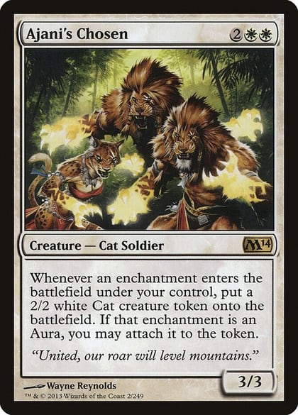 Ajani's Chosen, Magic 2014 (M14) 2