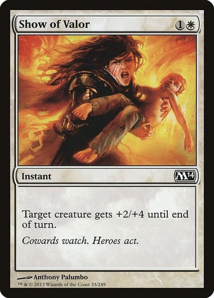 Show of Valor, Magic 2014 (M14) 33