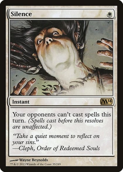 Silence, Magic 2014 (M14) 35