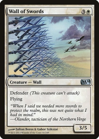 Wall of Swords, Magic 2014 (M14) 41