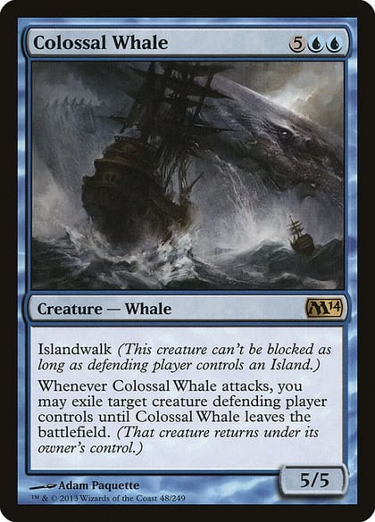 Colossal Whale, Magic 2014 (M14) 48
