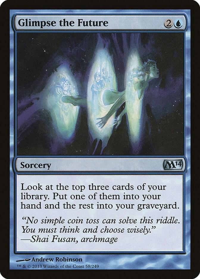 Glimpse the Future, Magic 2014 (M14) 58