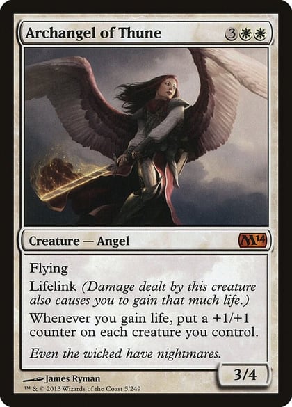 Archangel of Thune, Magic 2014 (M14) 5