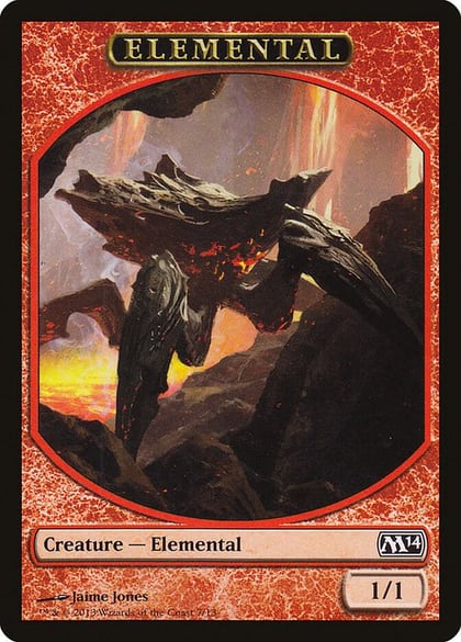 Elemental Token (7), Magic 2014 (M14) 7