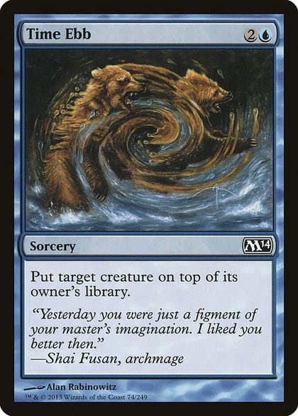 Time Ebb, Magic 2014 (M14) 74