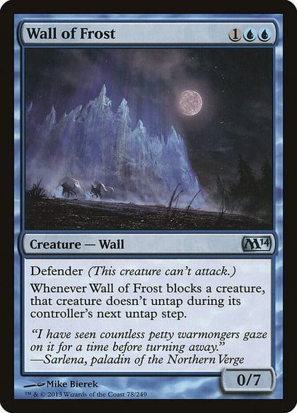 Wall of Frost, Magic 2014 (M14) 78