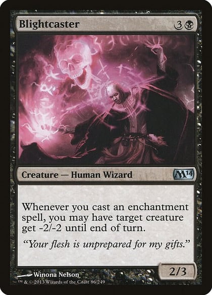 Blightcaster, Magic 2014 (M14) 86