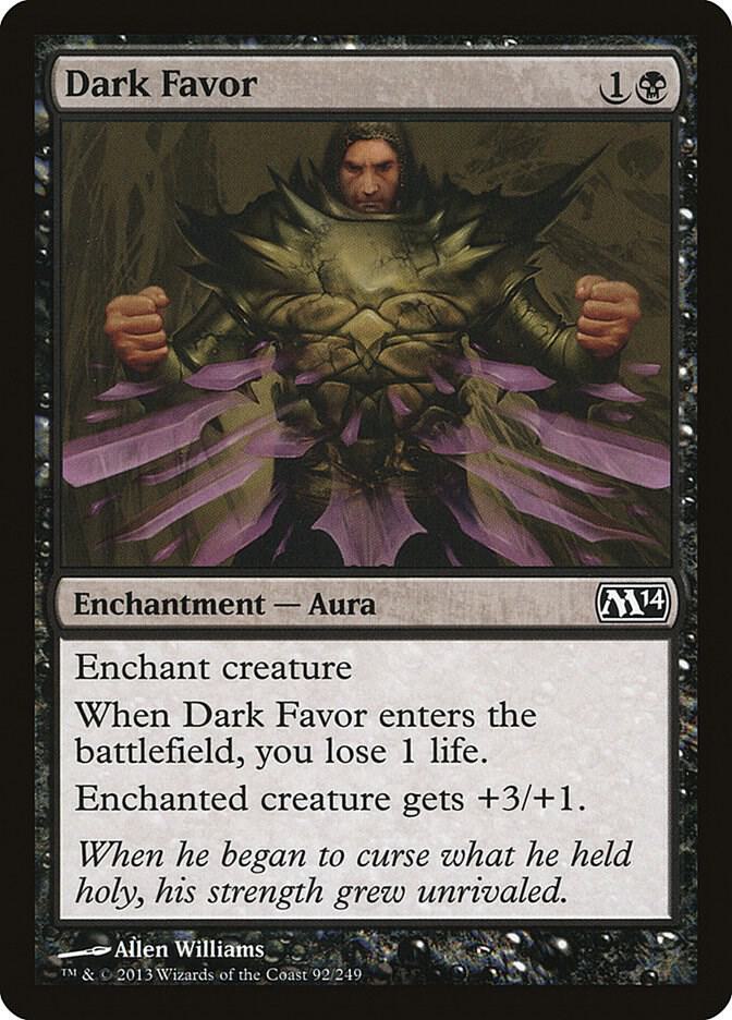 Dark Favor, Magic 2014 (M14) 92