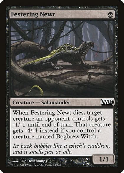 Festering Newt, Magic 2014 (M14) 98