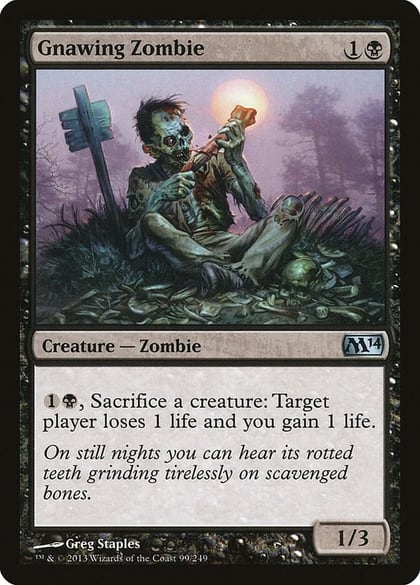 Gnawing Zombie, Magic 2014 (M14) 99