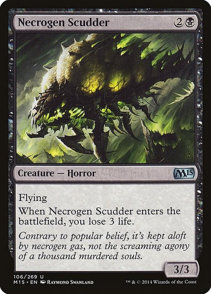Necrogen Scudder, Magic 2015 (M15) 106