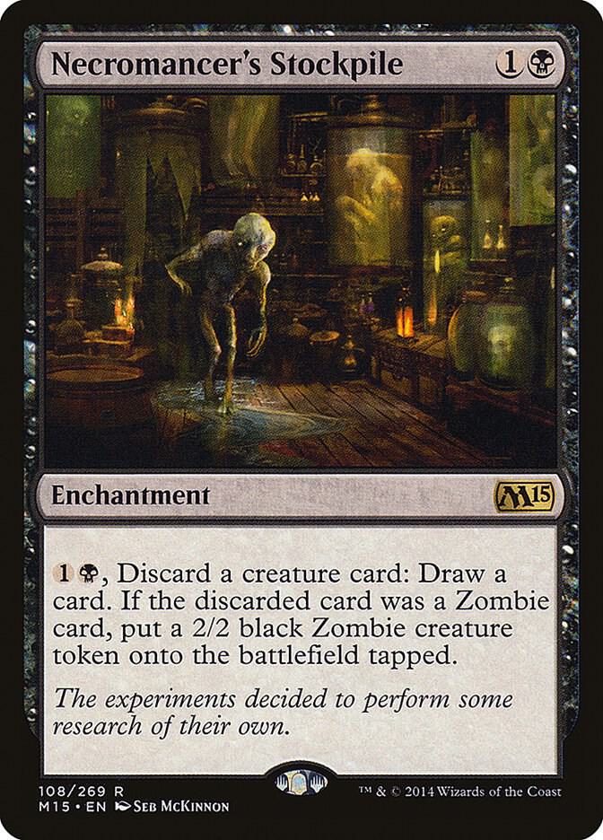 Necromancer's Stockpile, Magic 2015 (M15) 108