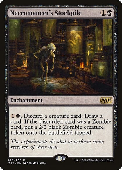 Necromancer's Stockpile, Magic 2015 (M15) 108