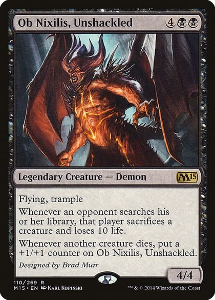 Ob Nixilis, Unshackled, Magic 2015 (M15) 110