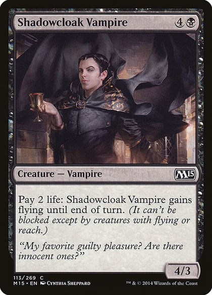Shadowcloak Vampire, Magic 2015 (M15) 113