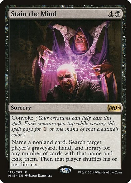 Stain the Mind, Magic 2015 (M15) 117