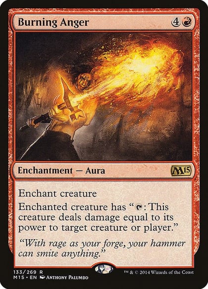 Burning Anger, Magic 2015 (M15) 133