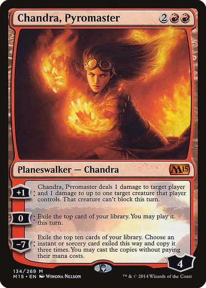 Chandra, Pyromaster, Magic 2015 (M15) 134