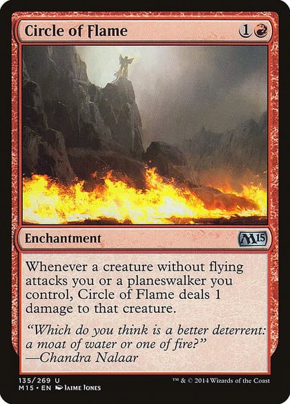 Circle of Flame, Magic 2015 (M15) 135