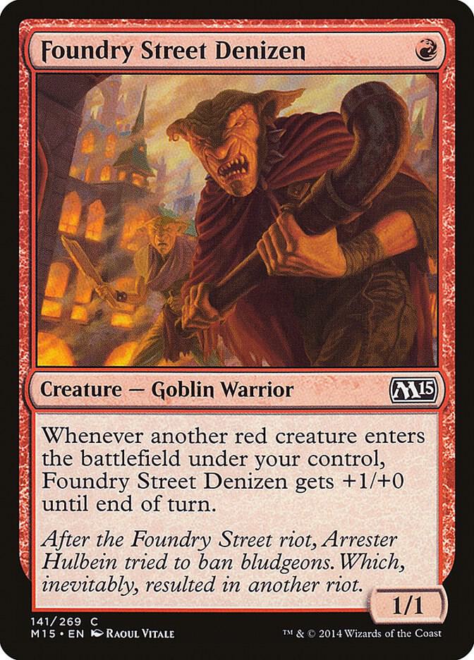 Foundry Street Denizen, Magic 2015 (M15) 141