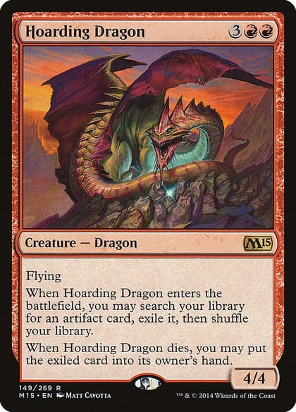 Hoarding Dragon, Magic 2015 (M15) 149