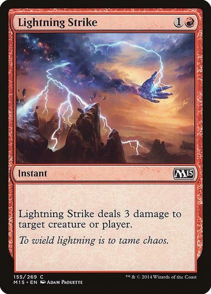 Lightning Strike, Magic 2015 (M15) 155