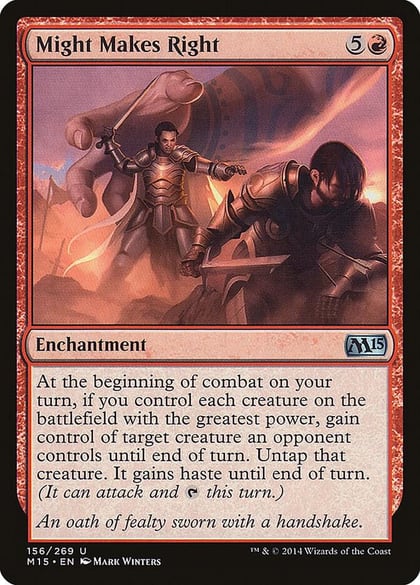 Might Makes Right, Magic 2015 (M15) 156