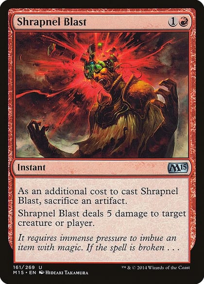 Shrapnel Blast, Magic 2015 (M15) 161