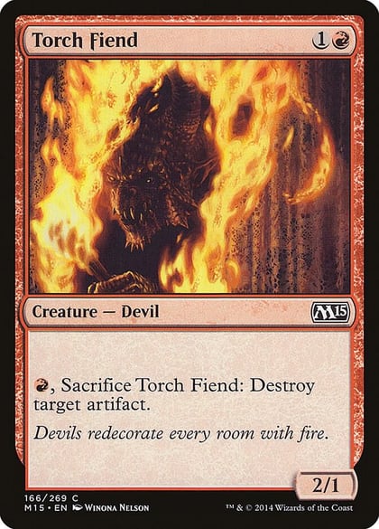Torch Fiend, Magic 2015 (M15) 166