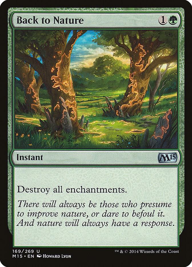 Back to Nature, Magic 2015 (M15) 169