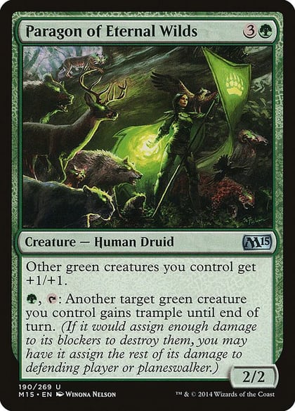 Paragon of Eternal Wilds, Magic 2015 (M15) 190