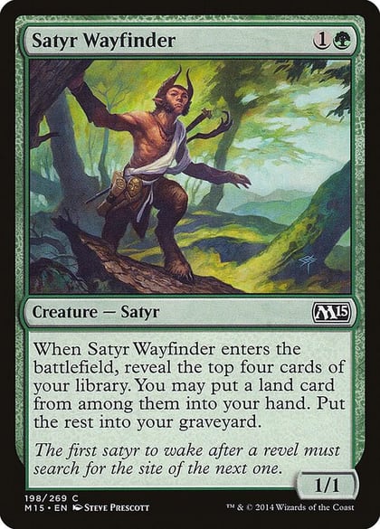 Satyr Wayfinder, Magic 2015 (M15) 198