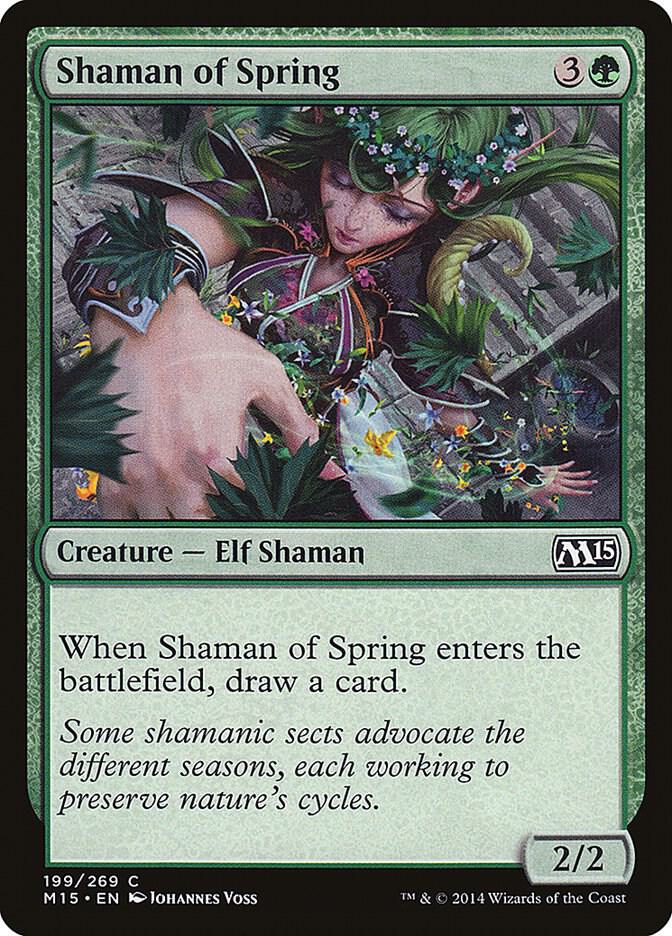 Shaman of Spring, Magic 2015 (M15) 199