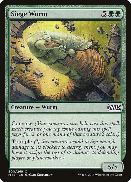 Siege Wurm, Magic 2015 (M15) 200