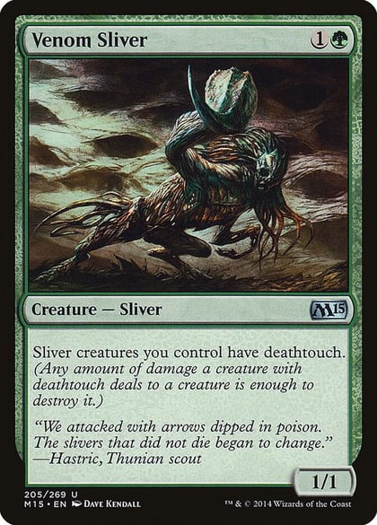 Venom Sliver, Magic 2015 (M15) 205