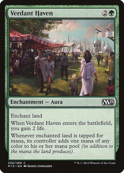 Verdant Haven, Magic 2015 (M15) 206
