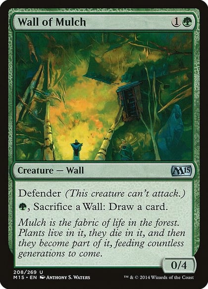 Wall of Mulch, Magic 2015 (M15) 208